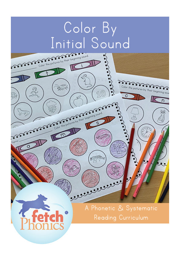 Color By Initial Sound – fetchphonics