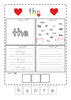 Sight Word Bundle with Orthographic Mapping