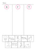 Initial Sound Sort Cut and Glue Activities