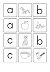 Beginning Sound Memory Matching Game