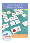 Beginning Sound Memory Matching Game